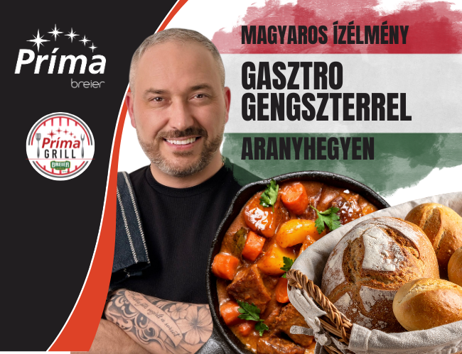 Magyaros ÍzShow élmény Gasztro Gengszerrel!
