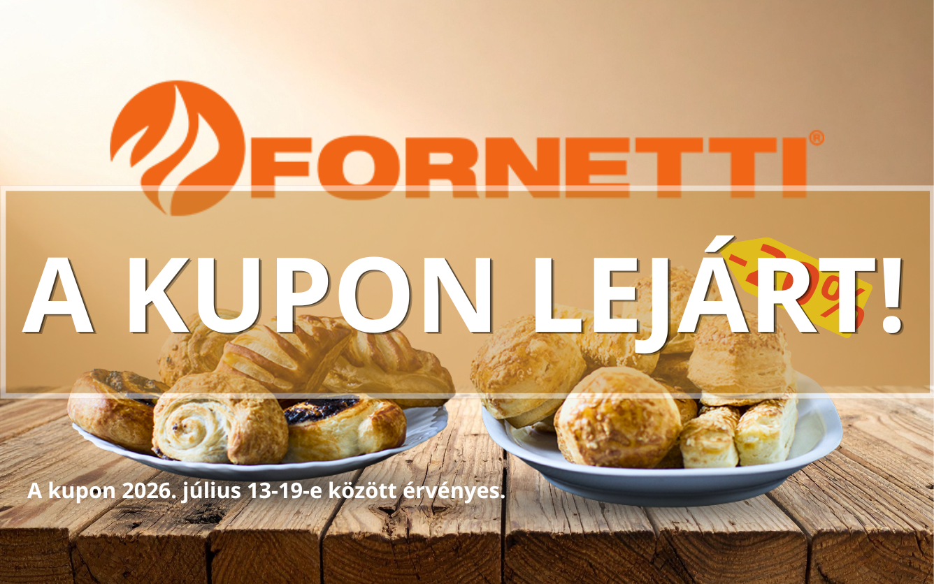 20% kedvezmény Fornetti aprósüteményekre