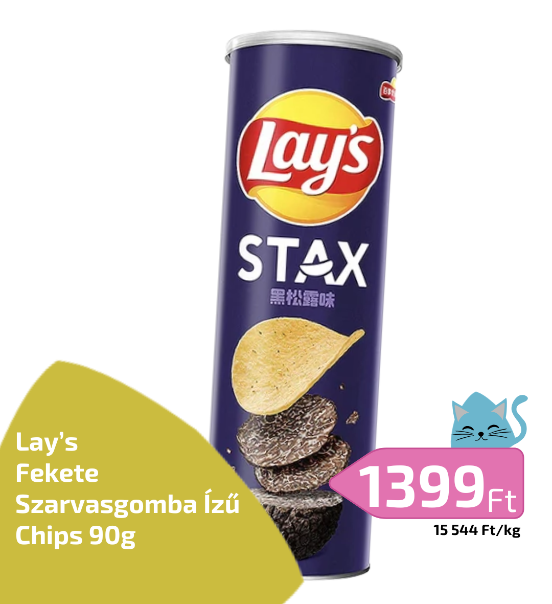Lay's szarvasgomba ízű chips
