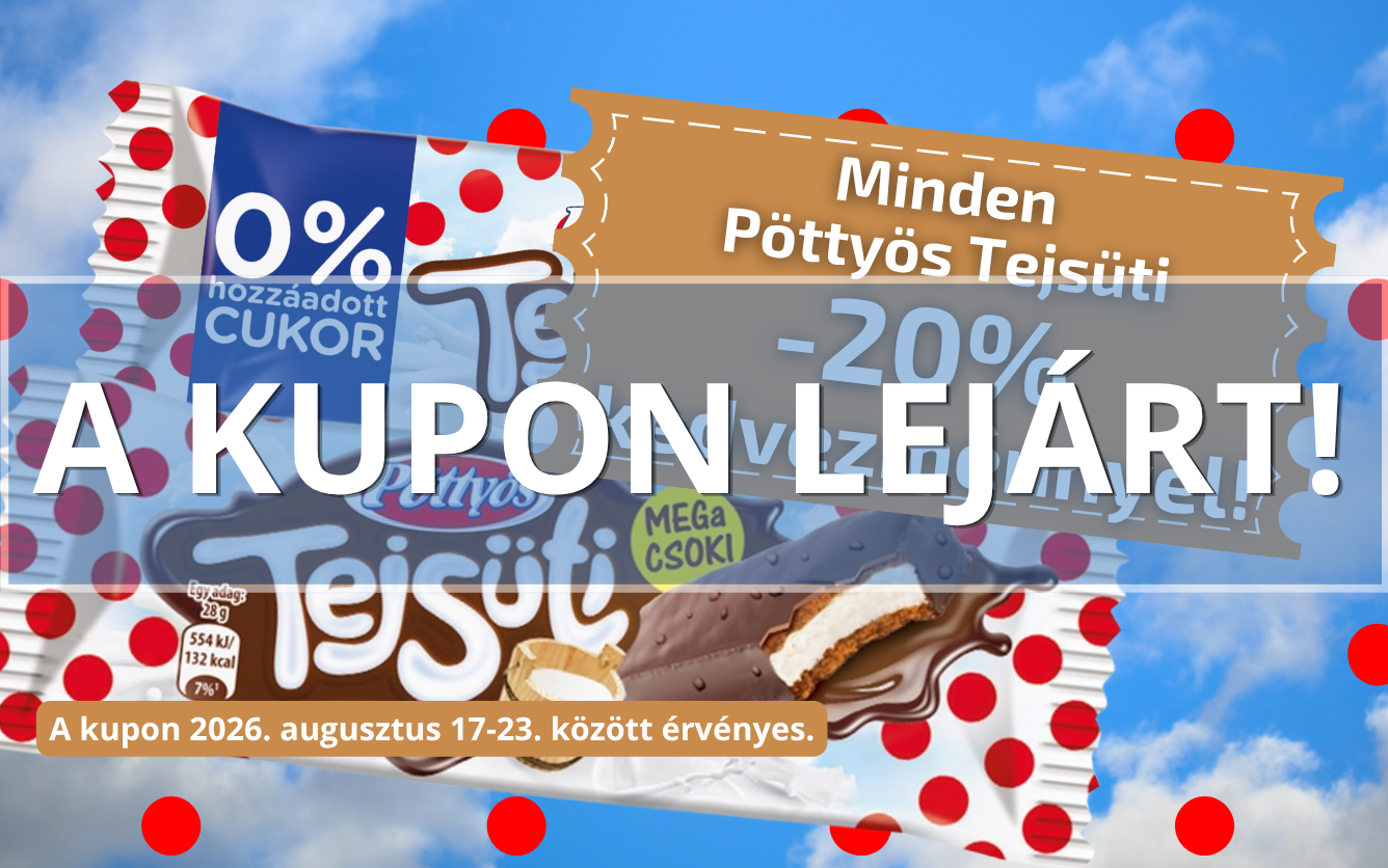 Minden Pöttyös Tejsüti -20% kedvezménnyel!_lejárt