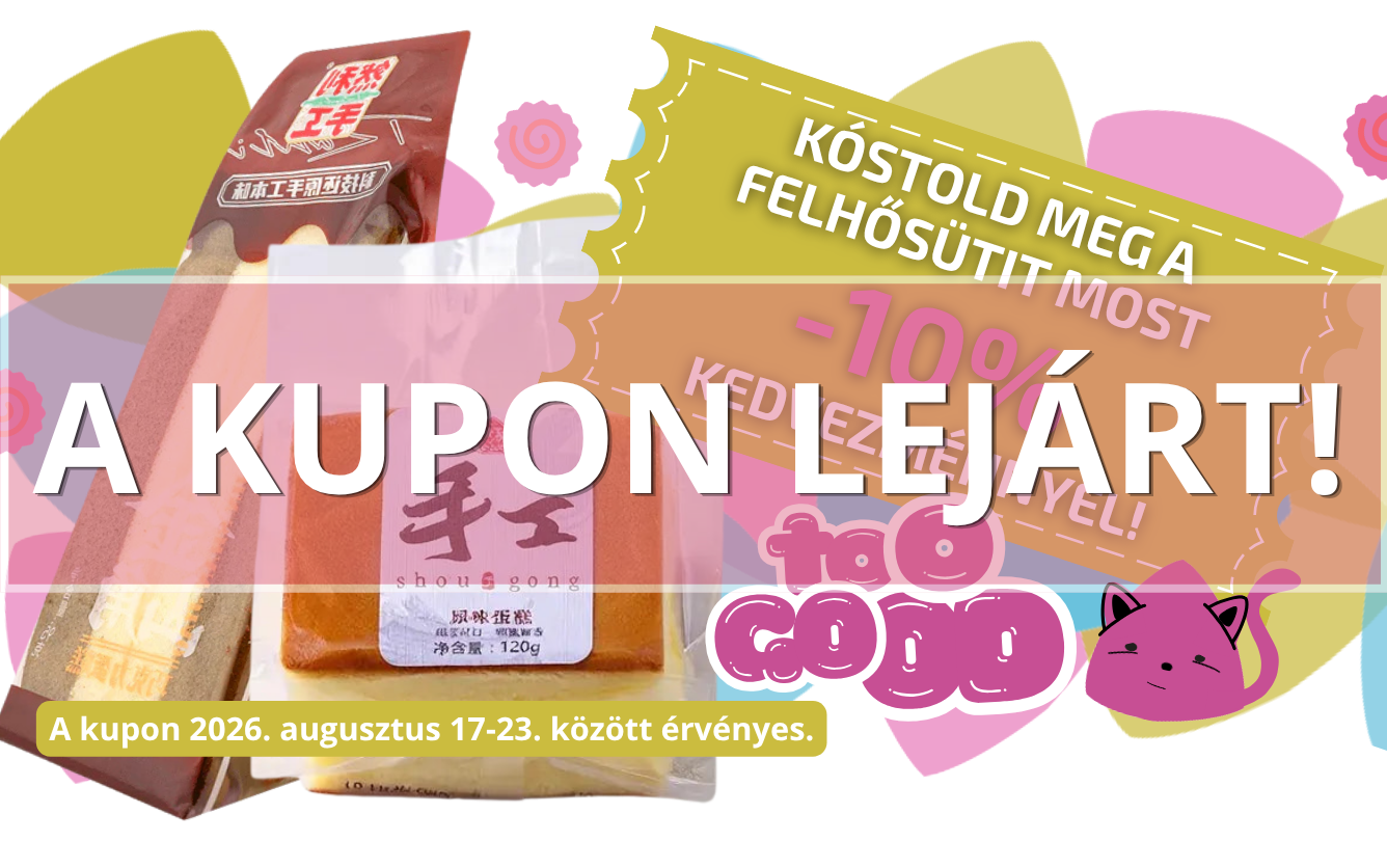 Kóstold meg a felhősütit most -10% kedvezménnyel!_lejárt